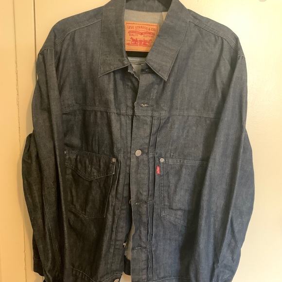 Denim blue Levi jacket - Picture 1 of 2